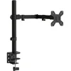 Image de vidaXL Support de Moniteur Noir Acier VESA 75/100 mm