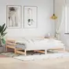 Image de vidaXL Lit de jour et lit gigogne sans matelas 90x200 cm bois massif