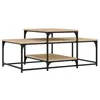 Image de vidaXL Table Basse chêne Sonoma 102x60x45 cm Bois d'ingénierie