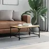 Image de vidaXL Table basse chêne sonoma 75x50x35 cm bois d'ingénierie