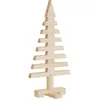Image de vidaXL Arbre de Noël en Bois pour décoration 60 cm Bois Massif de pin, Arbre de Noël, Sapin de Noël, Petit Arbre de Noël, décoration de Noël
