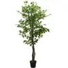 Image de vidaXL Ficus artificiel 378 feuilles 80 cm vert