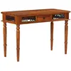 Image de vidaXL Bureau avec tiroir 110x50x76 cm bois d'acacia solide