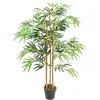 Image de vidaXL Bambou artificiel 730 feuilles 120 cm vert
