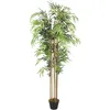 Image de vidaXL Bambou Artificiel 1095 Feuilles 150 cm Vert