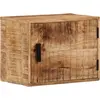 Image de vidaXL Table de chevet murale 40x30x25 cm bois de manguier massif
