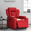 Image de vidaXL Fauteuil inclinable électrique Rouge Similicuir