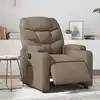 Image de vidaXL Fauteuil inclinable électrique Cappuccino Similicuir