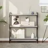 Image de vidaXL Bibliothèque 3 niveaux sonoma gris 80x30x86cm bois d'ingénierie