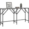 Image de vidaXL Table console sonoma gris 140x29x75 cm bois d'ingénierie