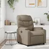 Image de vidaXL Fauteuil inclinable Cappuccino Similicuir