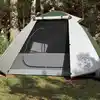 Image de vidaXL Tente de camping à dôme 2 personne vert imperméable