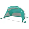 Image de vidaXL Tente de Plage Vert d'eau 274x178x170/148 cm 185T Polyester