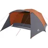 Image de vidaXL Tente de Camping avec Porche 4 Personnes Orange imperméable