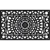 Image de vidaXL Paillasson Rectangulaire, Tapis de Porte Antidérapant, Tapis de Sol Entrée Cuisine Jardin Garage, Moderne, 45x75 cm Caoutchouc