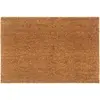 Image de vidaXL Tapis de porte naturel 60x90 cm fibre de coco touffeté