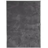 Image de vidaXL Tapis à Poils Courts Doux et Lavable, Moquette de Sol, Tapis de Zone, Carpette de Salon Salle de Séjour, Moderne, Anthracite 140x200 cm