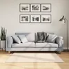 Image de vidaXL Tapis à Poils Courts Doux et Lavable, Moquette de Sol, Tapis de Zone, Carpette de Salon Salle de Séjour Chambre, Moderne, Beige 120x120 cm