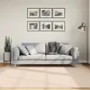 Image de vidaXL Tapis HUARTE à poils courts doux et lavable beige 200x200 cm
