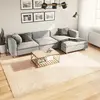 Image de vidaXL Tapis HUARTE à poils courts doux et lavable beige 240x340 cm