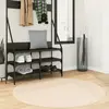 Image de vidaXL Tapis HUARTE à poils courts doux et lavable beige Ø 120 cm