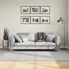 Image de vidaXL Tapis HUARTE à poils courts doux et lavable gris 160x230 cm