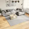 Image de vidaXL Tapis HUARTE à poils courts doux et lavable gris 240x240 cm
