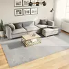 Image de vidaXL Tapis HUARTE à poils courts doux et lavable gris 240x340 cm