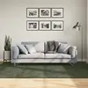 Image de vidaXL Tapis HUARTE à poils courts doux lavable vert forêt 160x230 cm