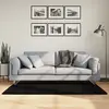Image de vidaXL Tapis HUARTE à poils courts doux et lavable noir 80x150 cm