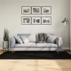Image de vidaXL Tapis HUARTE à poils courts doux et lavable noir 100x200 cm