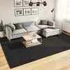 Image de vidaXL Tapis à Poils Courts Doux et Lavable, Moquette de Sol, Tapis de Zone, Carpette de Salon Salle de Séjour Chambre, Moderne, Noir 240x340 cm