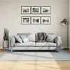Image de vidaXL Tapis HUARTE à poils courts doux et lavable bleu 140x200 cm
