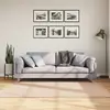 Image de vidaXL Tapis HUARTE à poils courts doux lavable rouge clair 160x160 cm
