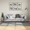 Image de vidaXL Tapis shaggy PAMPLONA poils longs moderne gris 140x200 cm
