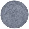 Image de vidaXL Tapis Shaggy à Poils Longs, Moquette de Sol, Tapis de Zone, Carpette de Salon Salle de Séjour Chambre, Moderne, Bleu Ø 280 cm