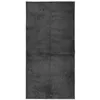 Image de vidaXL Tapis Poils Courts, Moquette de Sol, Tapis de Zone, Carpette de Salon Chambre à Coucher Couloir, Style Scandinave Anthracite 100x200 cm