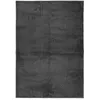 Image de vidaXL Tapis Poils Courts, Moquette de Sol, Tapis de Zone, Carpette de Salon Chambre à Coucher Couloir, Style Scandinave Anthracite 120x170 cm