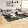 Image de vidaXL Tapis IZA poils courts style scandinave anthracite 200x280 cm