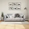 Image de vidaXL Tapis IZA poils courts style scandinave crème 100x200 cm