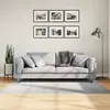 Image de vidaXL Tapis IZA poils courts style scandinave gris 120x170 cm