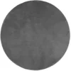 Image de vidaXL Tapis à Poils Courts, Moquette de Sol, Tapis de Zone, Carpette de Salon Chambre Salle de Séjour, Moderne, Anthracite Ø 200 cm