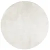 Image de vidaXL Tapis à Poils Courts, Moquette de Sol, Tapis de Zone, Carpette de Salon Chambre à Coucher Salle de Séjour, Moderne, Crème Ø 160 cm