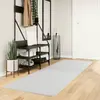 Image de vidaXL Tapis OVIEDO à poils courts gris 80x250 cm