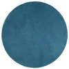 Image de vidaXL Tapis à Poils Courts, Tapis Moelleux de Sol, Décoration Intérieure Salon Chambre à Coucher Bureau Couloir, Moderne, Turquoise Ø 200 cm