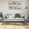 Image de vidaXL Tapis ISTAN à poils longs aspect brillant gris 80x150 cm