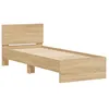 Image de vidaXL Cadre de lit sans Matelas avec lumières LED 90x190 cm