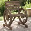 Image de vidaXL Chaises de jardin lot de 2 58x58x78,5 cm bois de sapin massif
