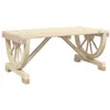Image de vidaXL Table Basse de Jardin, Table d'Appoint Rectangulaire, Meuble de Patio Balcon Terrasse Arrière-Cour Extérieur, Bois de Sapin Massif
