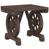 Image de Repose pied de jardin 40x36,5x38,5 cm bois massif sapin